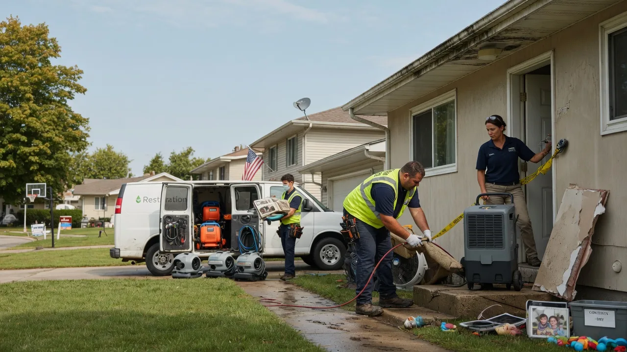 Water Damage Restoration in Drummonds, TN near me